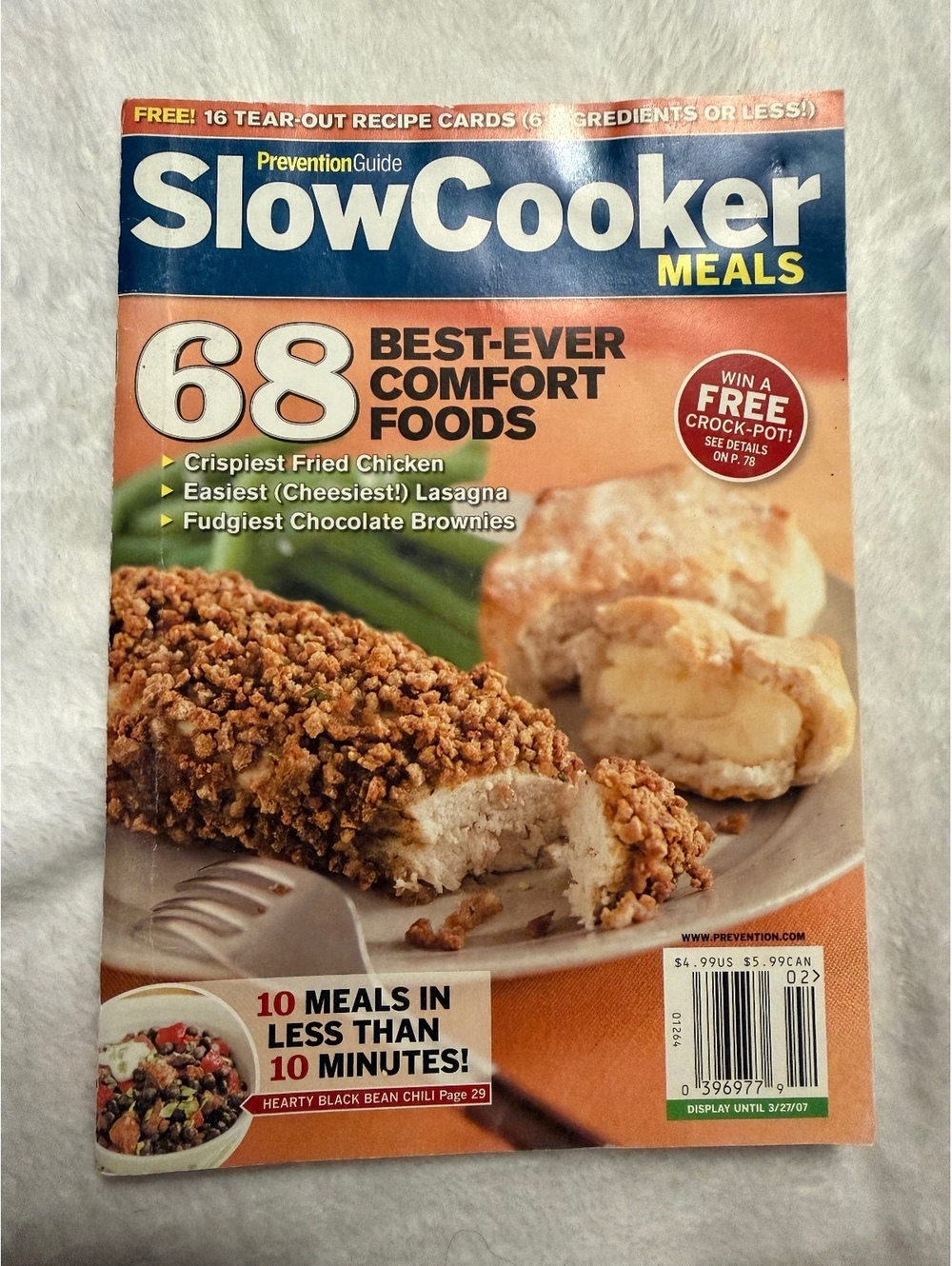 Prevention Guide Slow Cooker Meals Magazine - 68 Best-Ever Comfort Foods